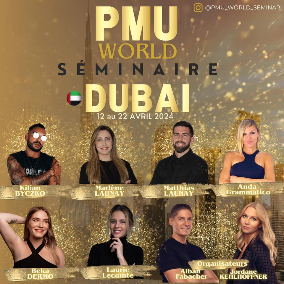 PMU WORLD SEMINAIRE à DUBAI